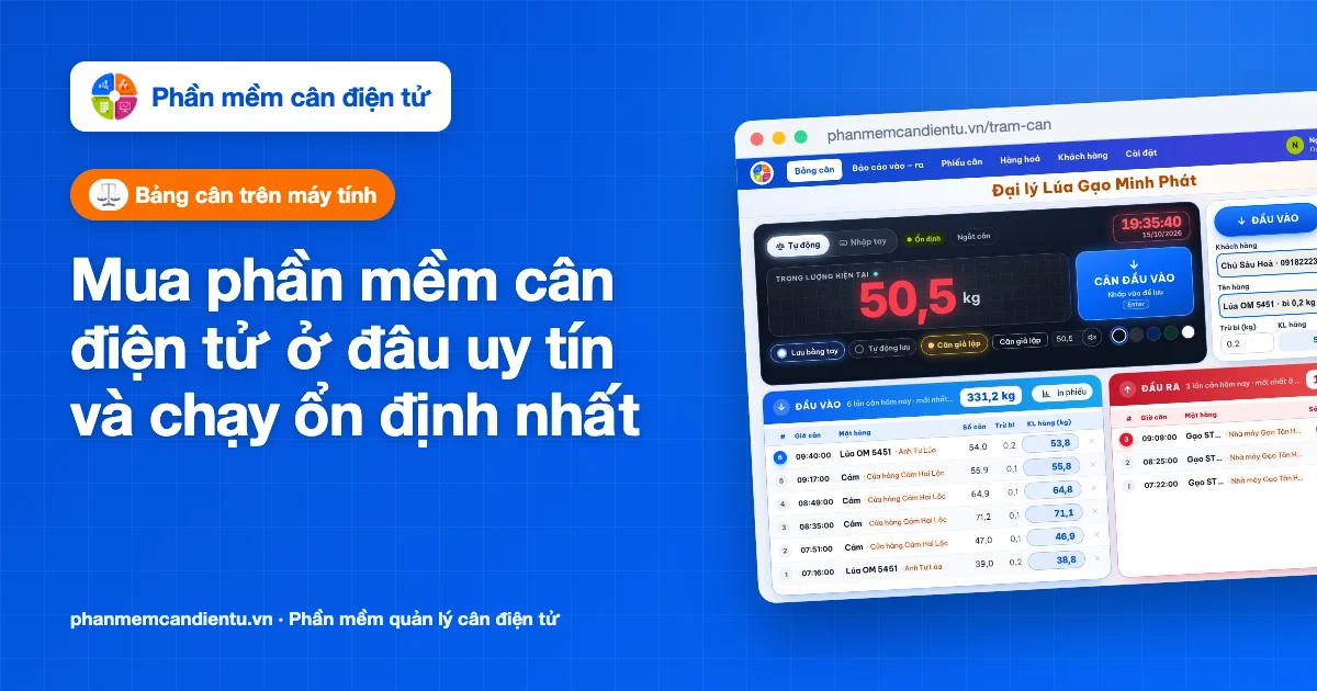 mua phần mềm cân điện tử ở đâu